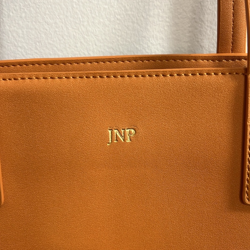 Mark & Graham Fillmore Vegan Leather Zipper Top Tote Bag - Picture 4 of 6